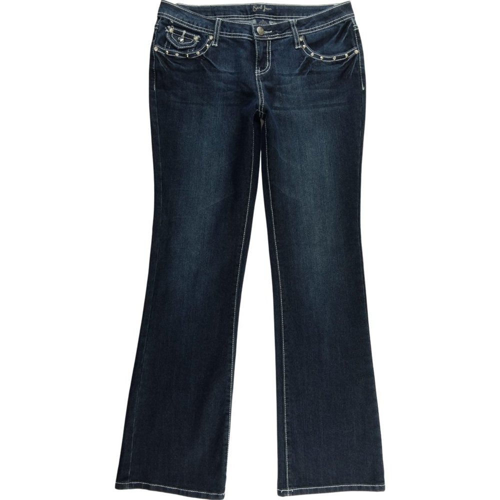 Earl Jeans Boot Cut Juniors 11 Flap Pockets B492